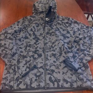 30-212103 Nike Sportswear Men's Tech Fleece Full Zip Hoody - CJ5975-010 Camo XL